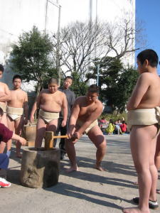 餅つき3